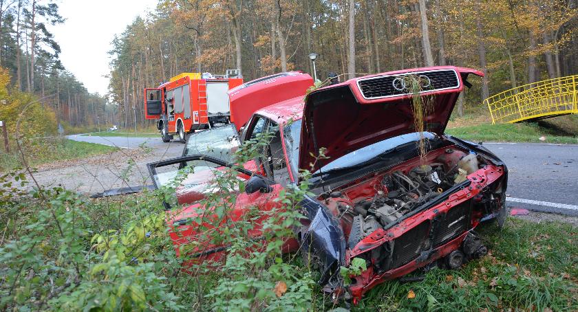 Wypadek w Łapajówce w gminie Wiązownica