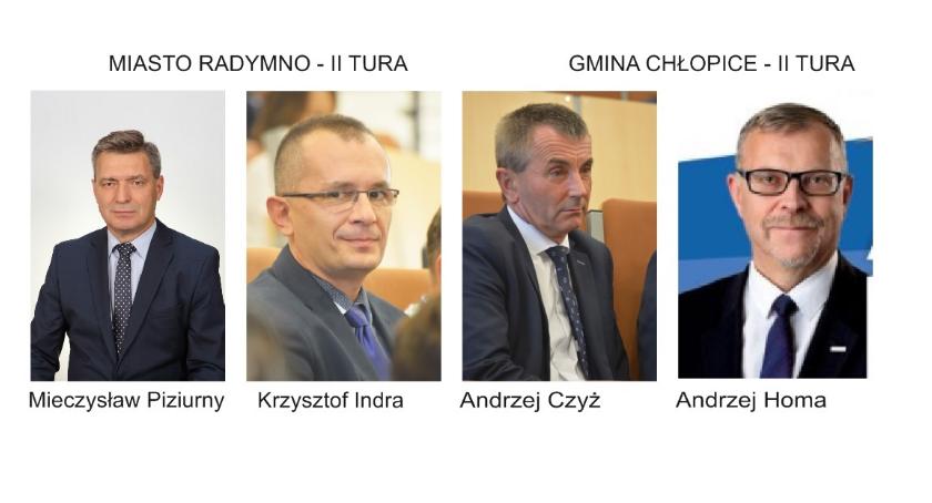 Jeszcze tylko dwie niewiadome: w mieście Radymnie i gminie Chłopice