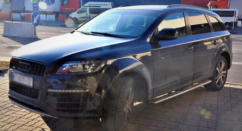Luksusowe audi skradzione w Niemczech zatrzymano w Korczowej 