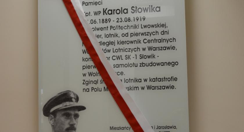 Upamiętnili kapitana Karola Słowika 