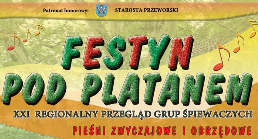 Festyn pod platanem w Zarzeczu 