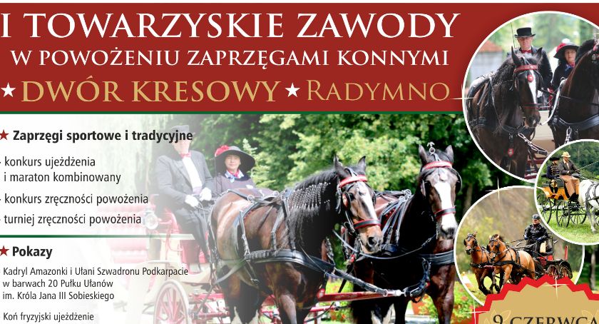 I Turniej Zaprzęgów Konnych w Kresowym Dworze w Radymnie