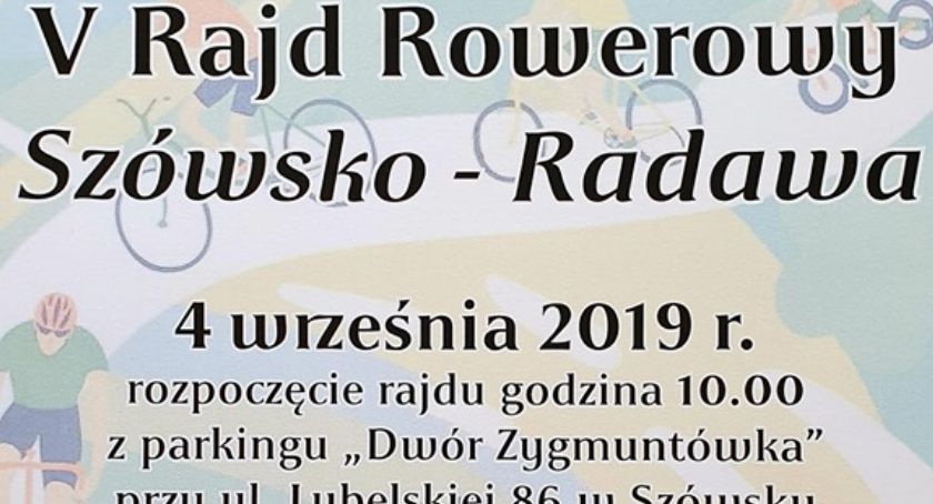 V Rajd Rowerowy Szówska do Radawy