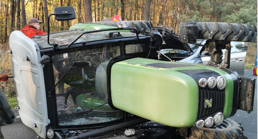 Wypadek w Radawie. Droga była zablokowana kilka godzin