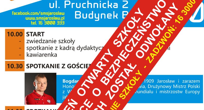 Dzień Otwarty w Szkole Mistrzostwa Sportowego w Jarosławiu