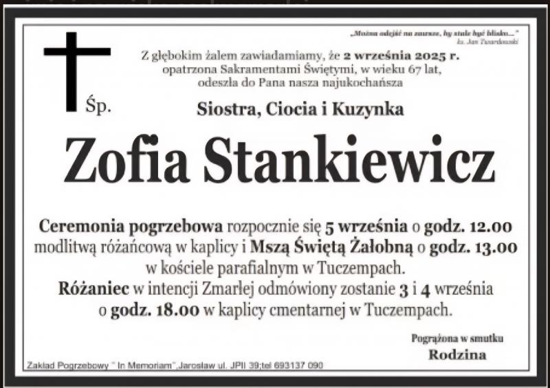Zofia Stankiewicz 