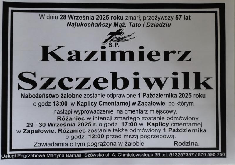 Kazimierz  Szczebiwilk 