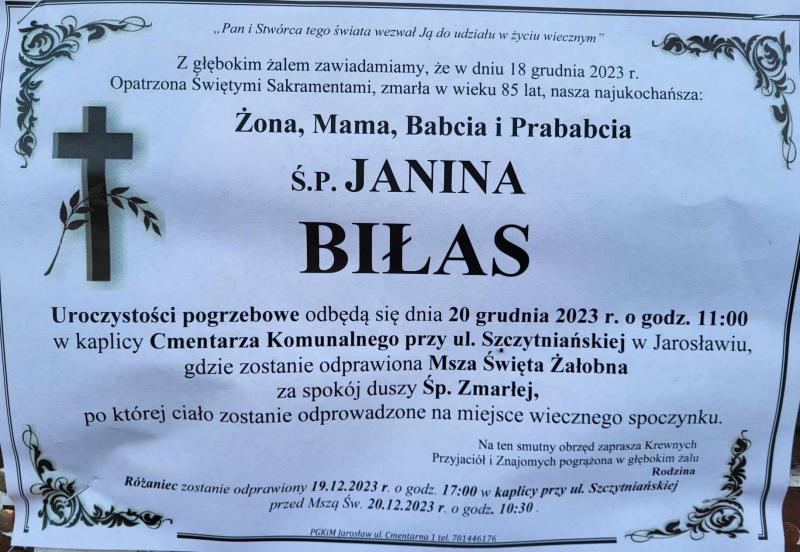 Janina Biłas