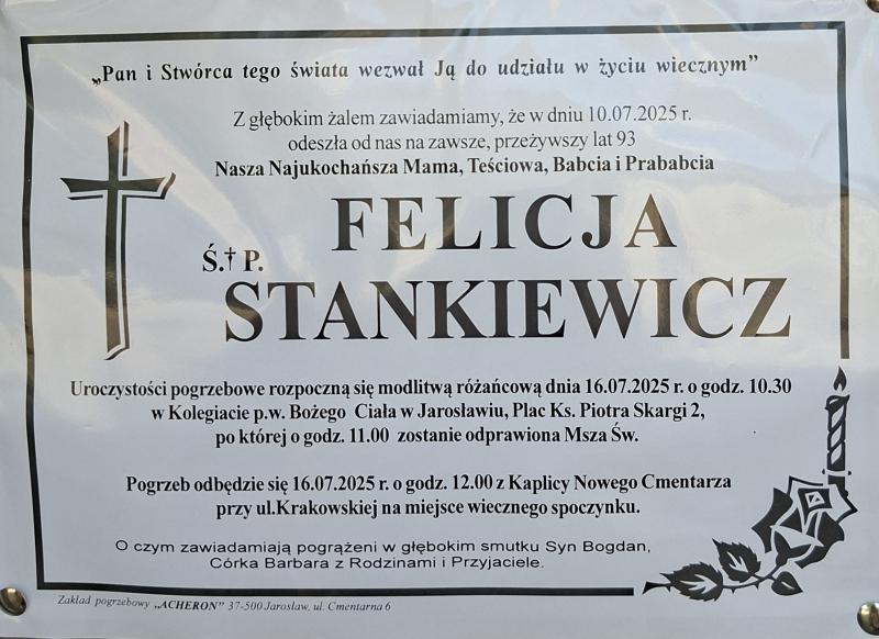 Felicja  Stankiewicz 