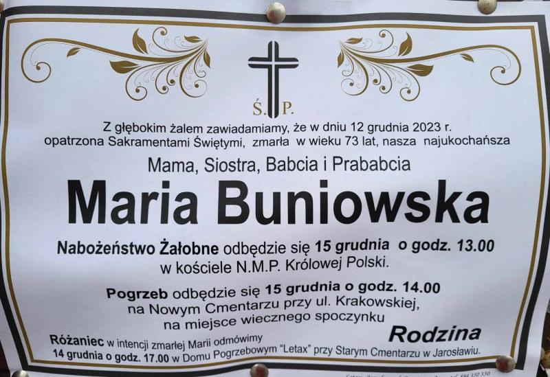 Maria Buniowska