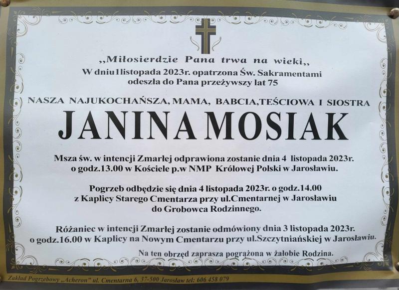 Janina Mosiak