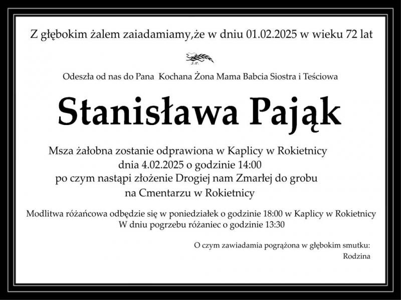 Stanisława  Pająk