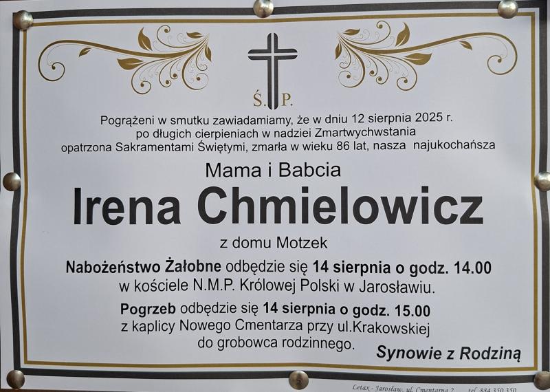 Irena Chmielowicz 