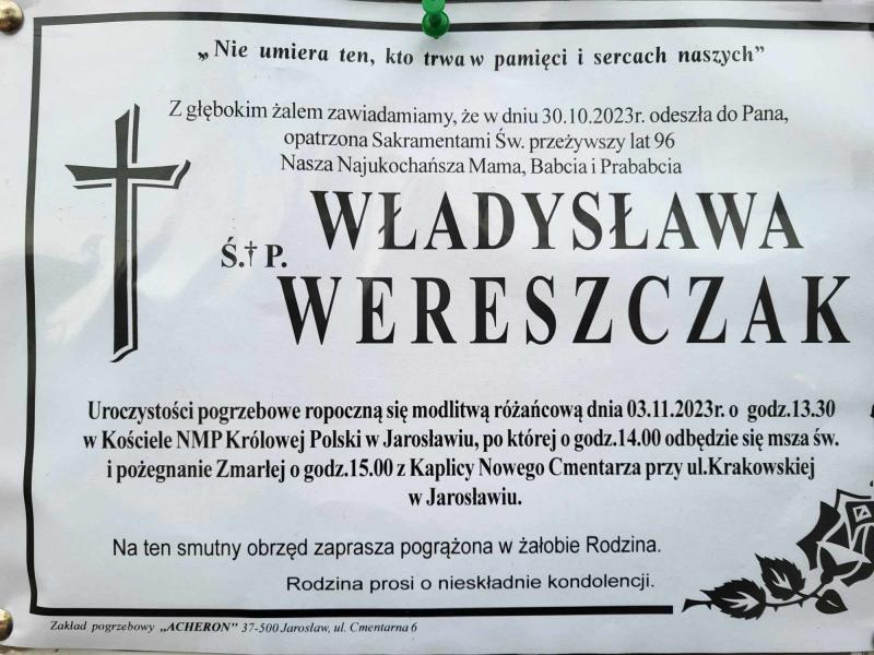 Władysława Wereszczak