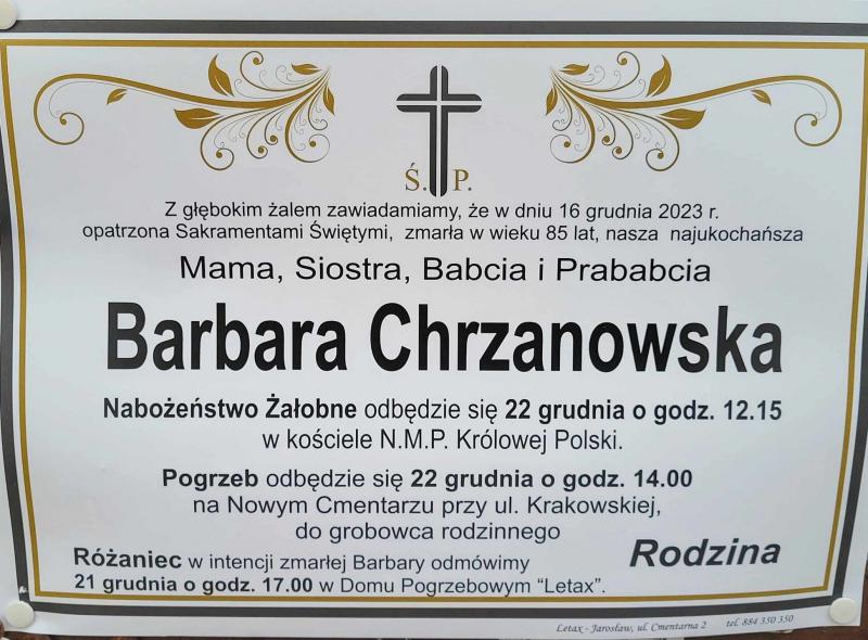 Barbara Chrzanowska