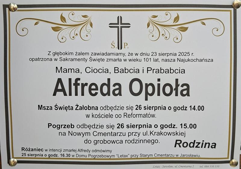 Alfreda Opioła 