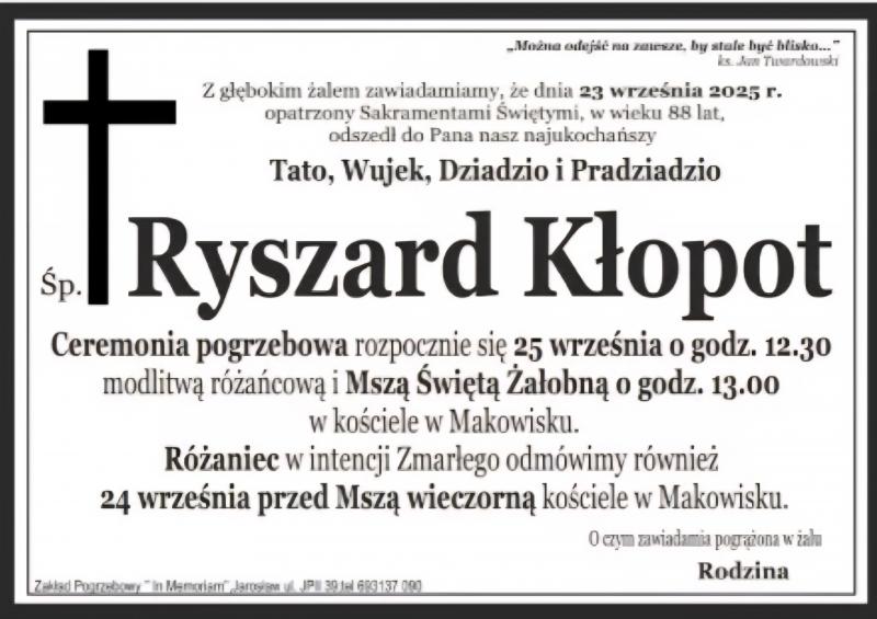 Ryszard  Kłopot 