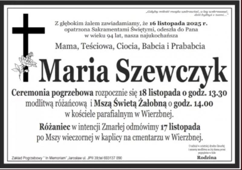 Maria Szewczyk 