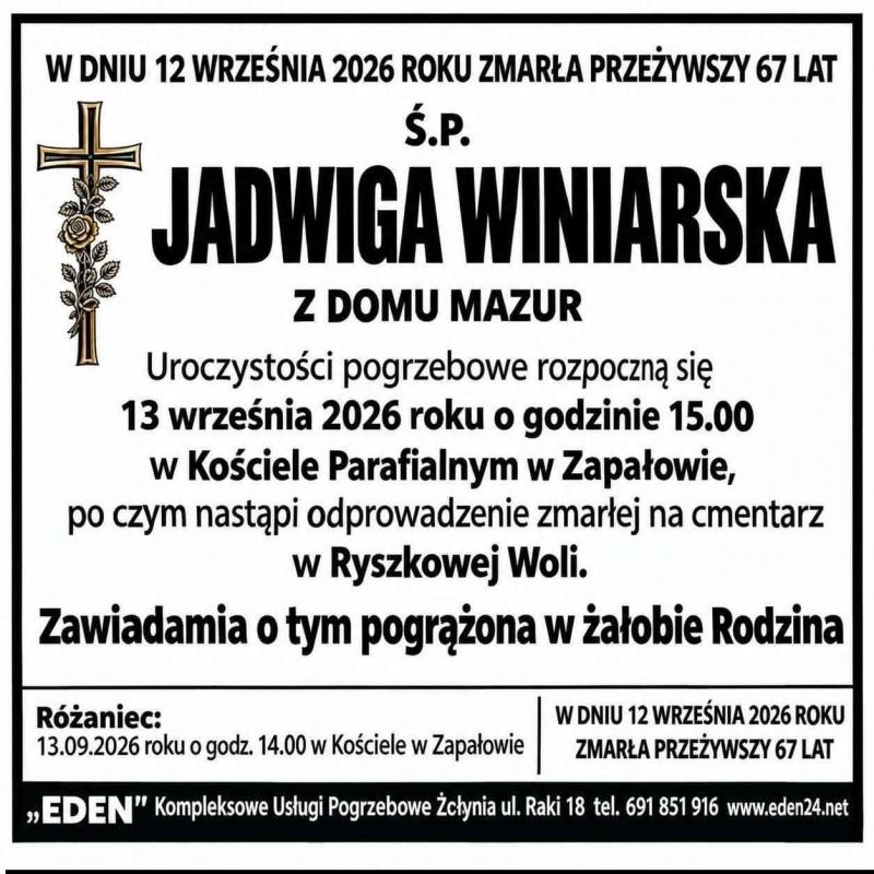 Jadwiga Winiarska