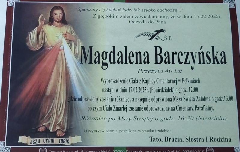Magdalena  Barczyńska