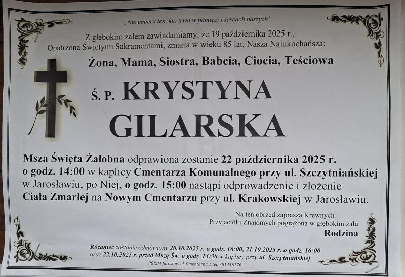 Krystyna  Gilarska 