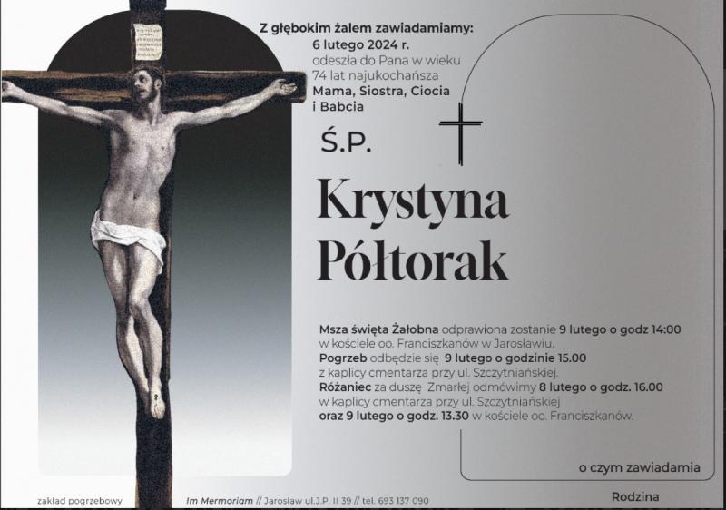 Krystyna  Półtorak