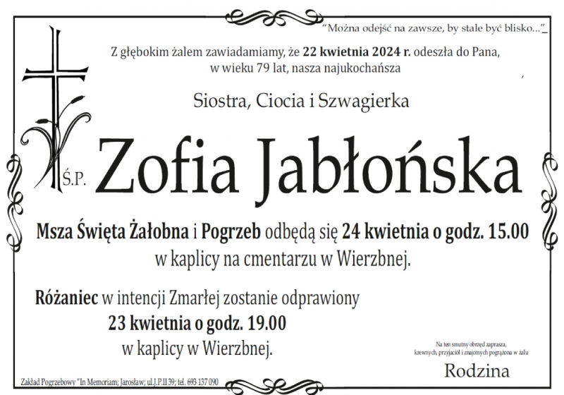 Zofia Jabłońska