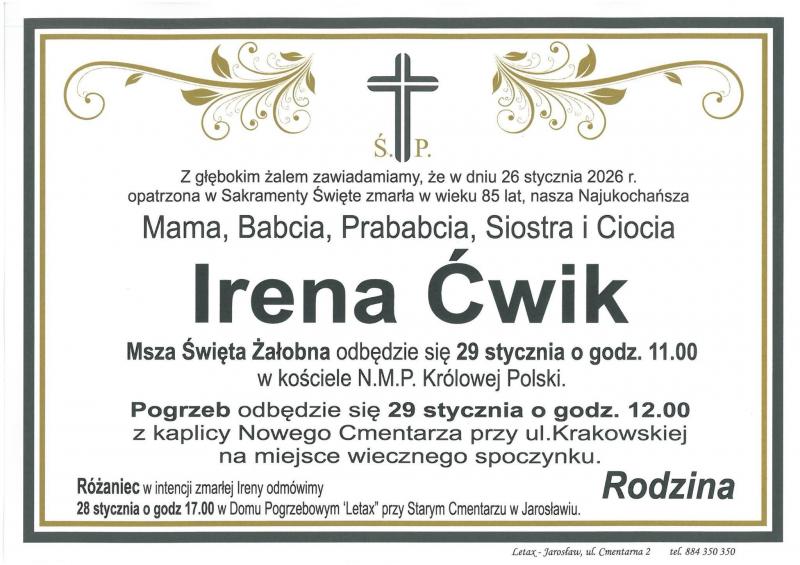 Irena Ćwik
