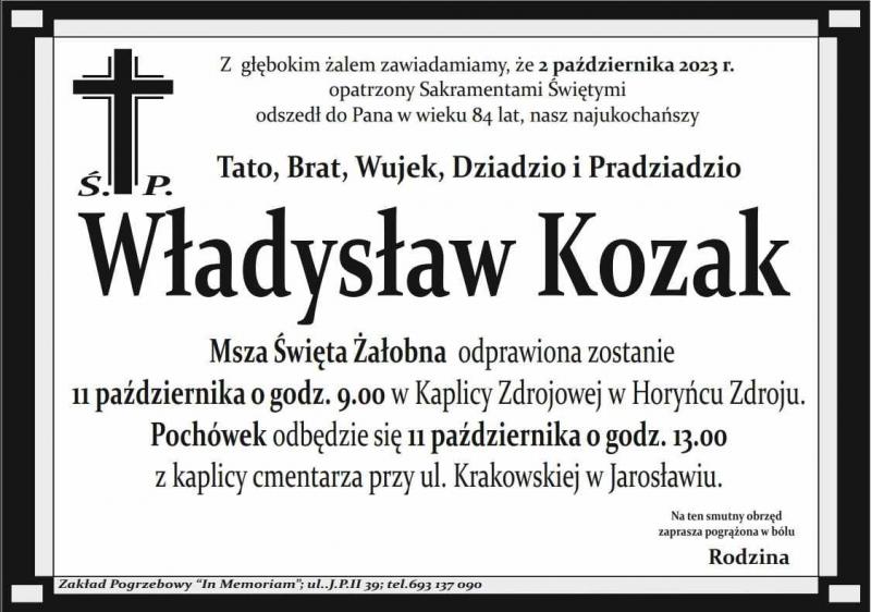 Władysław Kozak
