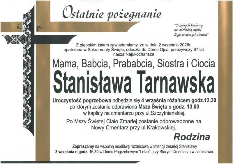 Stanisława  Tarnawska
