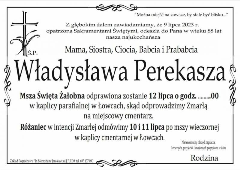 Władysława Perkasza