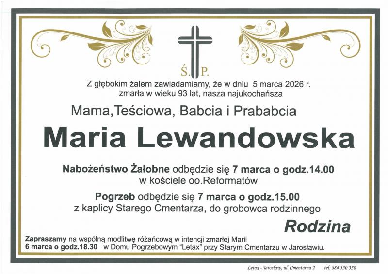 Maria Lewandowska