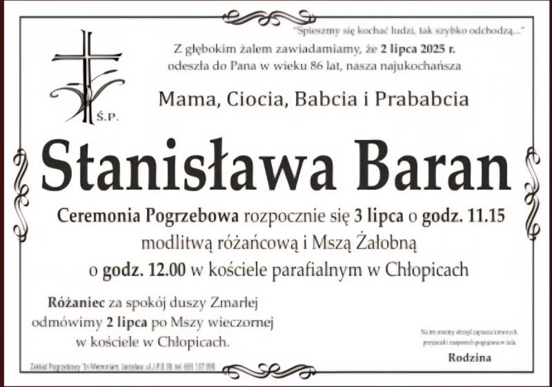 Stanisława Baran