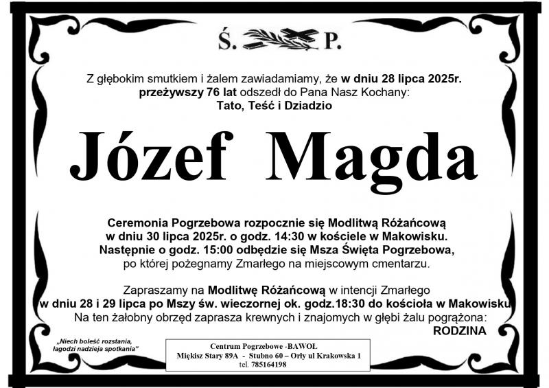 Józef  Magda