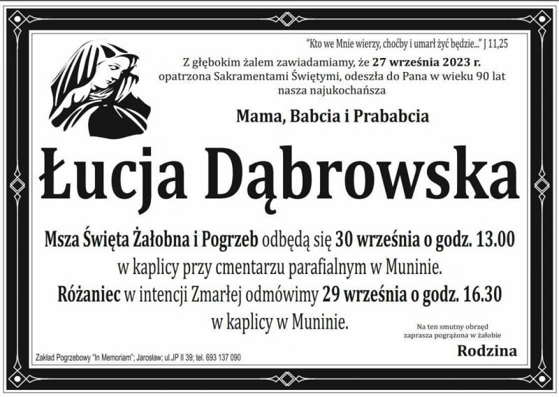Łucja Dąbrowska