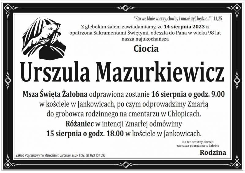 Urszula Mazurkiewicz