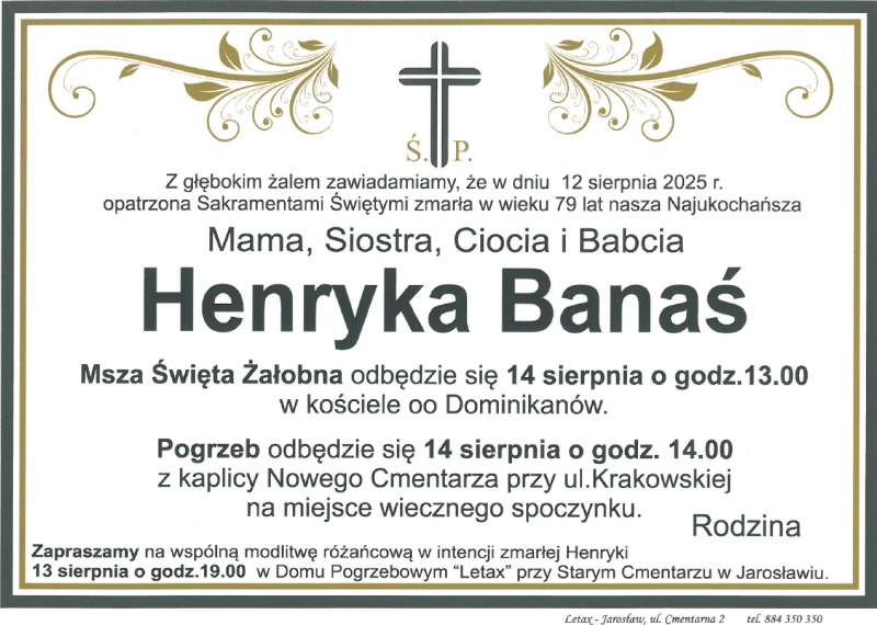 Henryka  Banaś