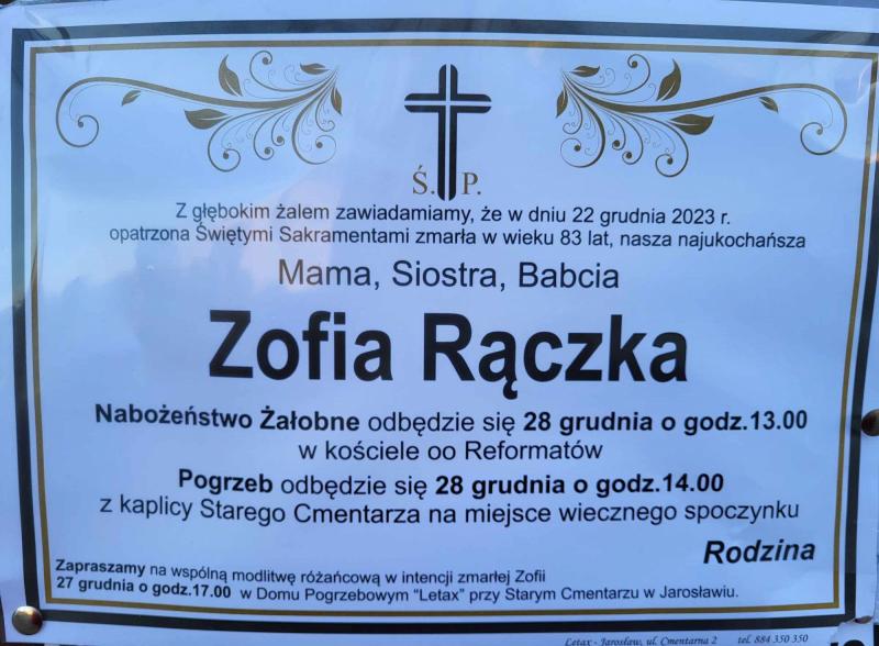 Zofia Rączka