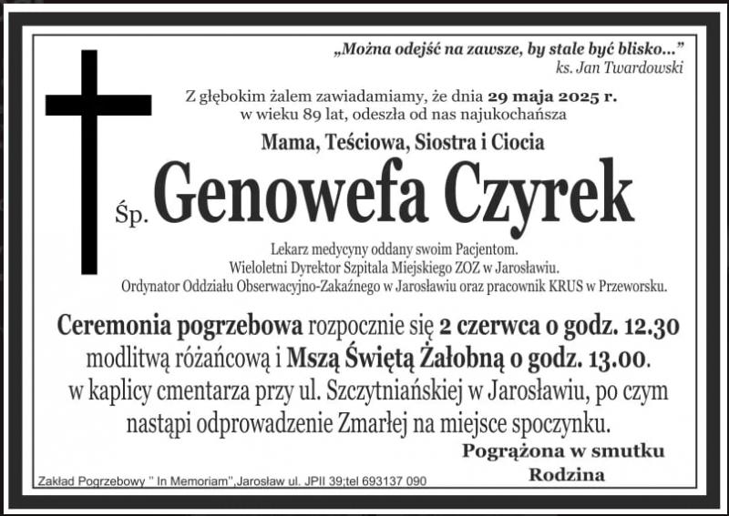 Genowefa Czyrek