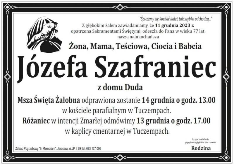 Józefa Szafraniec