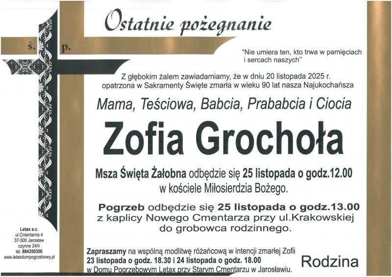 Zofia Grochoła 