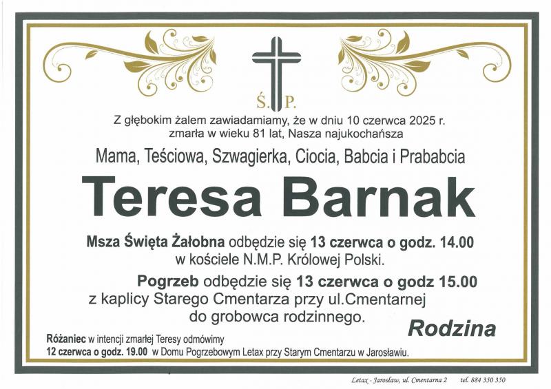 Teresa Barnak