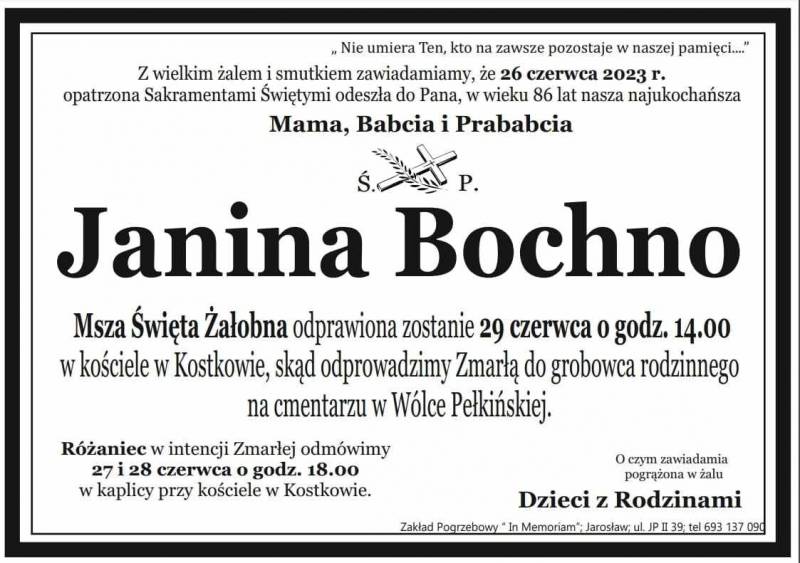 Janina Bochno