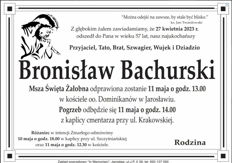 Bronisław  Bachurski