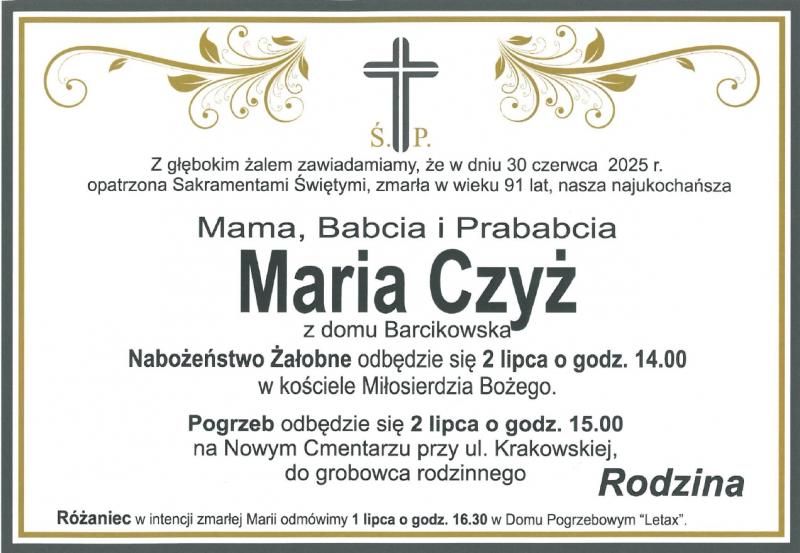 Maria Czyż 