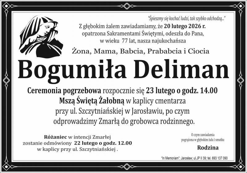 Bogumiła Deliman