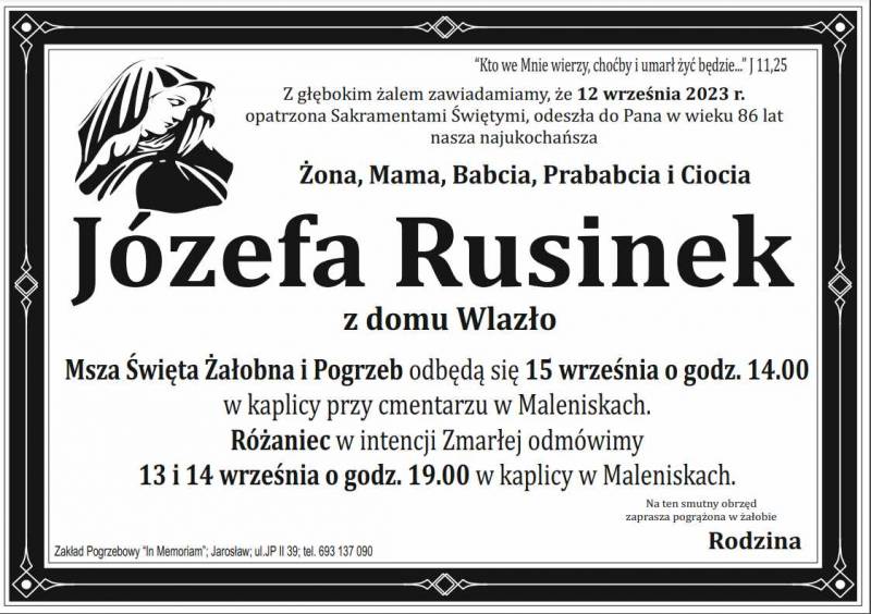 Józefa Rusinek