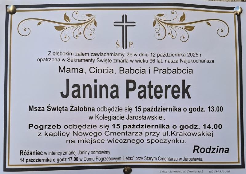 Janina  Paterek 