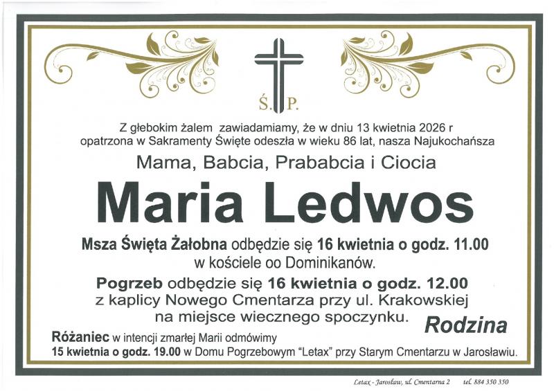 Maria  Ledwos