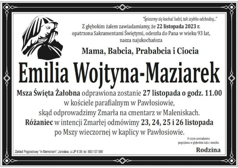 Emilia Wojtyna-Maziarek